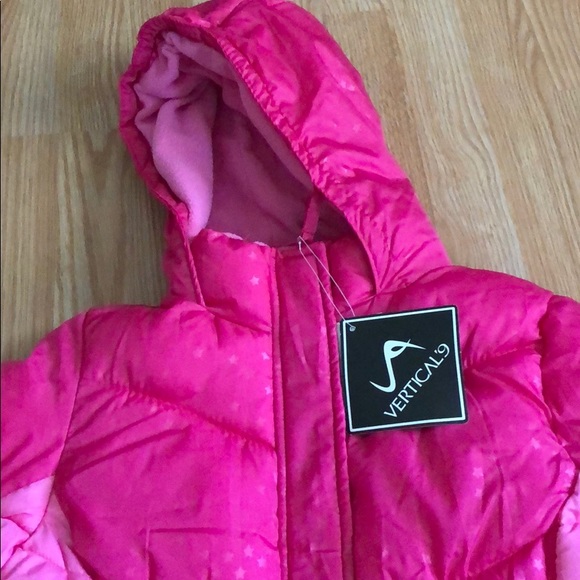 New hot pink puffer jacket - Picture 2 of 4